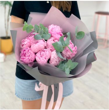 Букет Ніжність Півонії