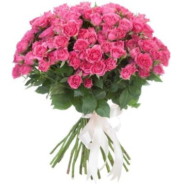 Букет 19 кущових троянд