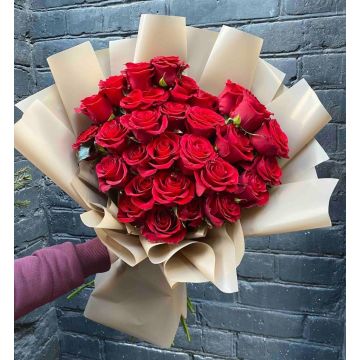 Букет троянд у формі серця &quot;Валентинка&quot;