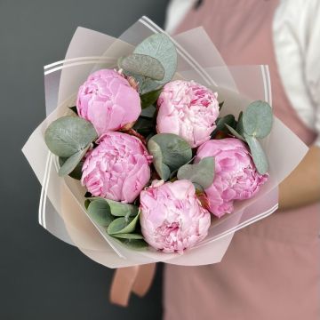 Букет 5 Півоній