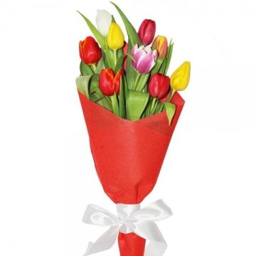 Букет з 9 тюльпанів - St. Valentine