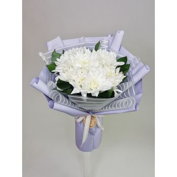 Букет із хризантем Едіна