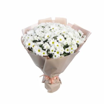 Букет з 7 хризантем