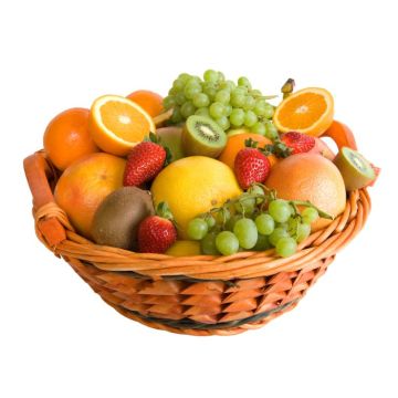 Фруктовий кошик з ківі та бананів "Кіліманджаро"