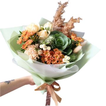Букет із хризантем &quot;Брасика&quot;