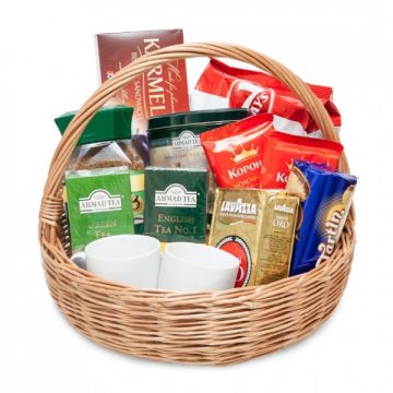 Подарунковий кошик з чаєм "Чаювання"