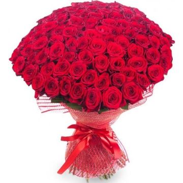 101 троянда та ведмедик 200 см