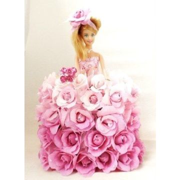 Кукла из конфет