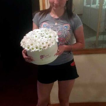 Коробка хризантем