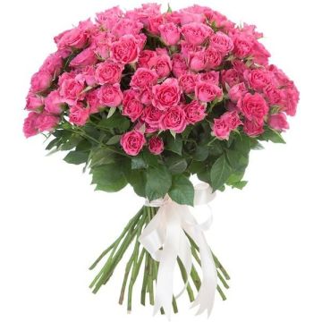 Букет 19 кущових троянд