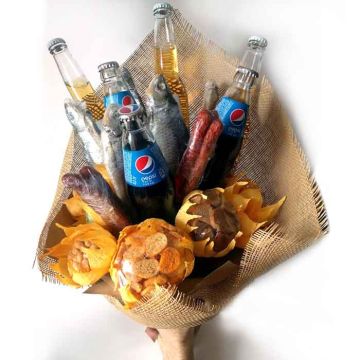 Чоловічий букет з пивом Чоловіча кампанія