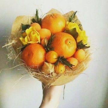 Фруктовий букет Помаранчевий