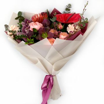 Букет з орхідей та антуріуму &quot;Танго&quot;