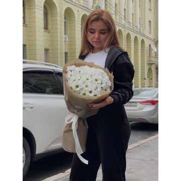 Букет из 7 хризантем