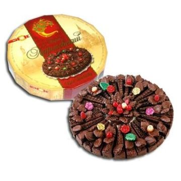 Торт &quot;Харьковский&quot; шоколадно-вафельный